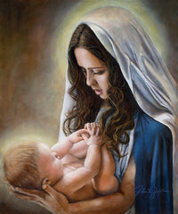 In His Mother‘s Arms