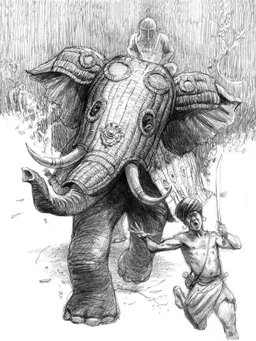 Charging Elephant