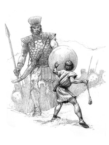 David and Goliath