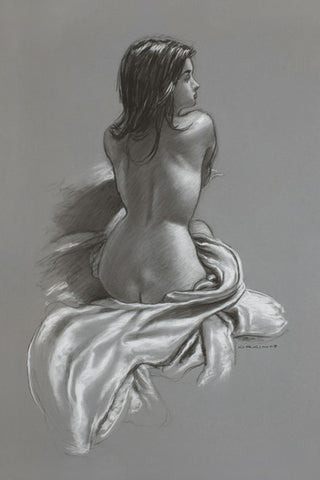 Grey Nude Repose