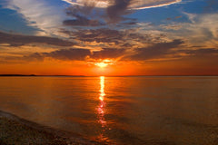 Sunset Over LI Sound