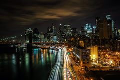 From the Manhattan bridge