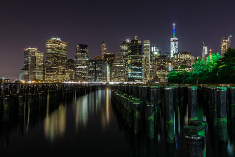 Logs and skyline 1