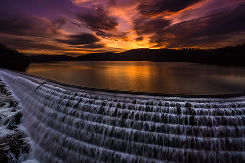 Sunrise at Croton Dam
