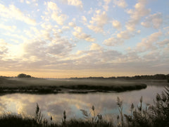 Sunrise on water