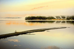 Sunrise, Yellowstone Lake
