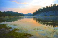 Dawn, Yellowstone River